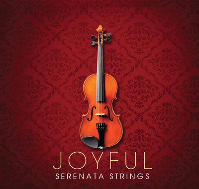 Serenata Strings Christmas CD, Front Cover #1